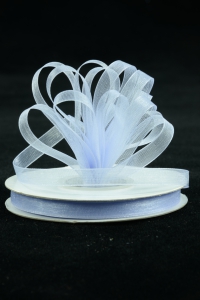 Organza Ribbon , Iris, 3/8 Inch x 25 Yards (1 Spool) SALE ITEM
